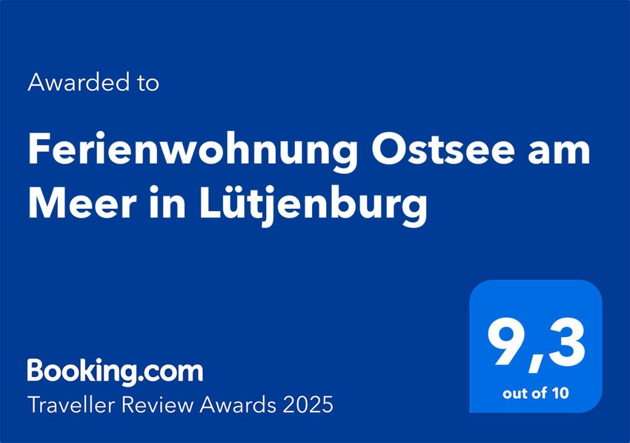 Ferienwohnung Ostsee Am Meer In Lütjenburg 外观 照片